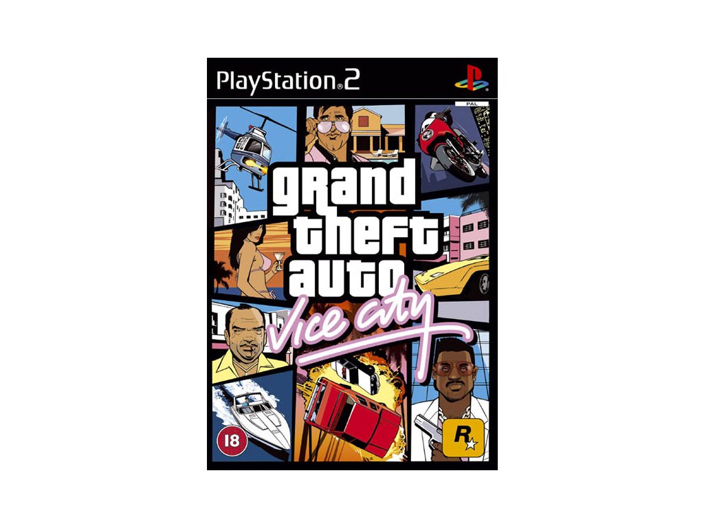 PS2 Grand Theft Auto Vice City- - Prokonzole.cz