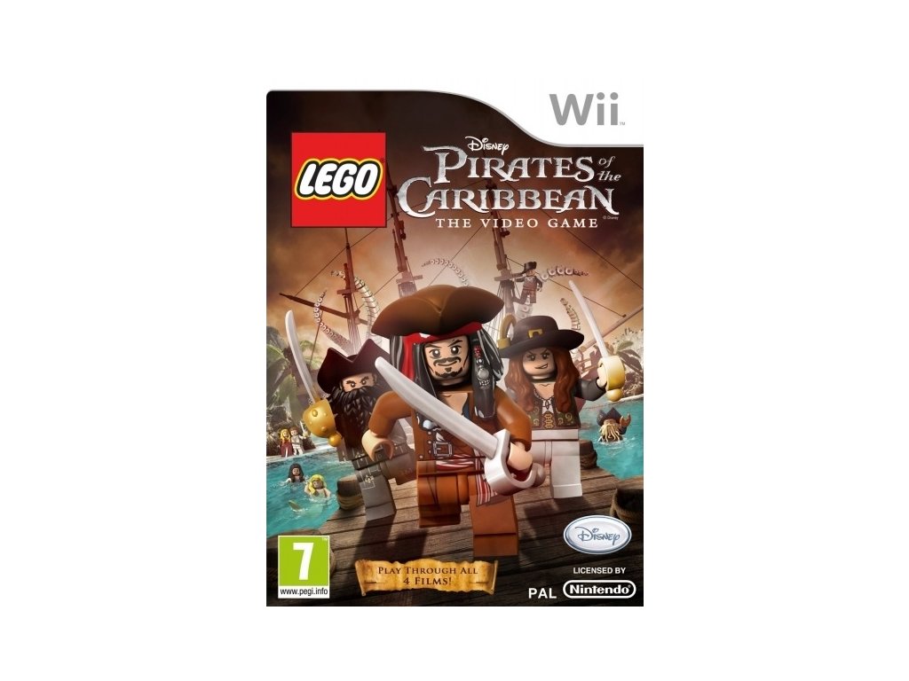 Wii Lego Pirates of The Caribbean The Video Game