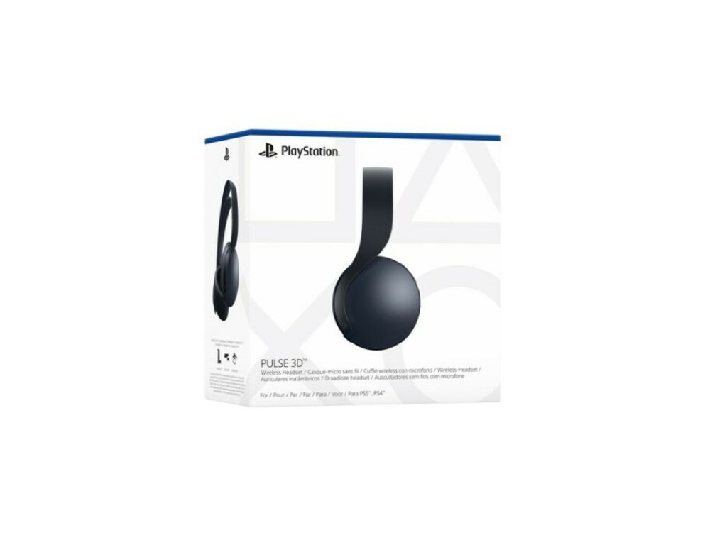 PS5 Pulse 3D Wireless Headset Midnight BLACK Nové Prokonzole.cz