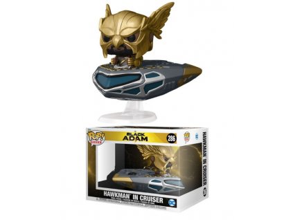 Merch Funko Pop! 286 Black Adam Hawkman in Cruiser