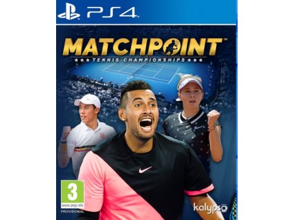PS4 Matchpoint Tennis Championships Legends Edition