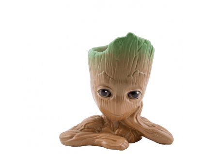 Merch Květináč organizér na stůl Marvel Groot Pen Plant Pot