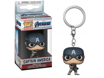 Merch Klíčenka Funko Pocket Pop Avengers Endgame Captain America
