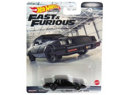 Toys Hot Wheels Premium Fast and Furious 87 Buick Regal GNX