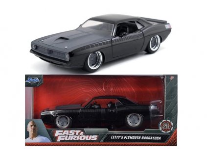 Toys Auto Fast and Furious Letty's Plymouth Barracuda 1