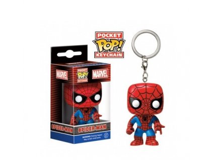 Merch Klíčenka Funko Pocket Pop! Marvel Spiderman