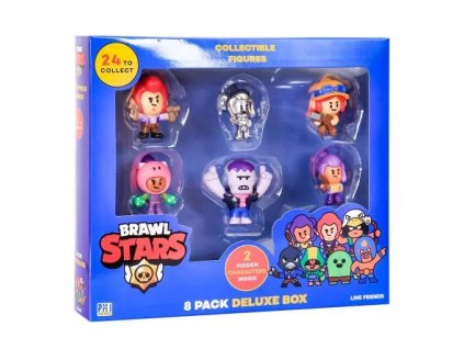 Merch Figurky Brawl Stars Collectible Figures 8 Pack Deluxe Box