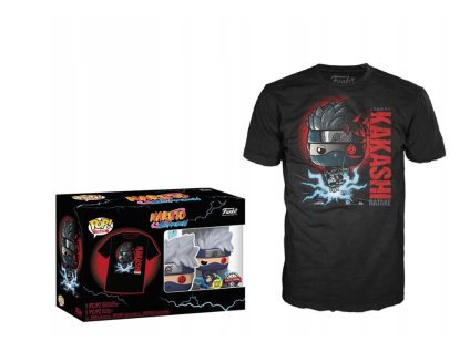 Funko set Naruto Kakashi 822 a tričko vel. S Nové