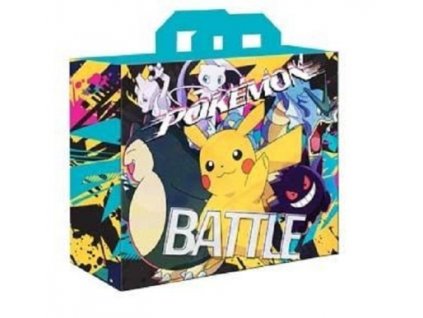 Merch Nákupní taška Pokémon Pikachu Battle Shopping Bag 40x45x20 cm