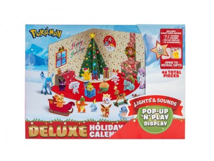 Merch Adventní kalendář Pokémon Deluxe Happy Holidays