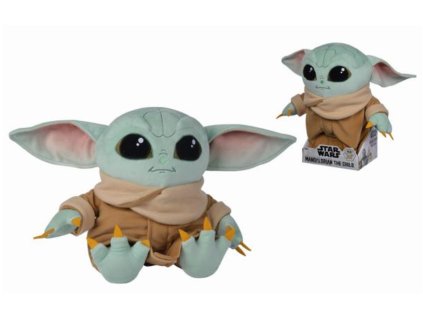 Merch Plyšová hračka Star Wars The Mandalorian The Child baby Yoda 30cm