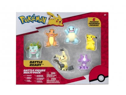 Toys Set figurek Pokémon Pikachu Squirtle Charmander Bulbasaur Sirfetchd Toxel