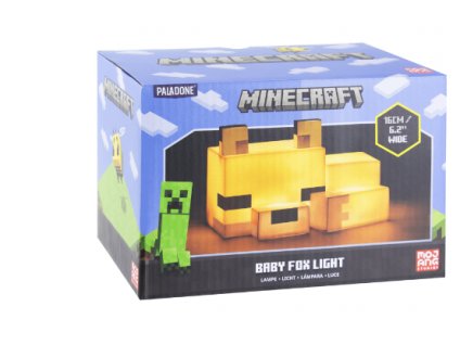 Merch Lampička Minecraft Fox Light