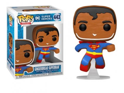 Merch Funko Pop! 443 DC Super Heroes Gingerbread Superman