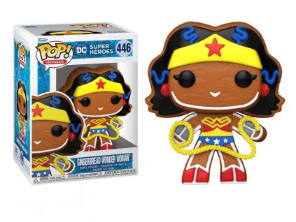 Merch Funko Pop! 446 DC Super Heroes Gingerbread Wonder Woman