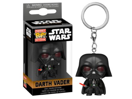 Merch Klíčenka Funko Pocket Pop! Star Wars Obi Wan Darth Vader