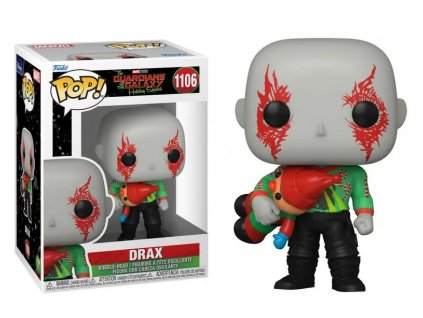 Merch Funko Pop! 1106 Marvel The Guardians of the Galaxy Holiday Special Drax