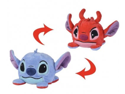 Merch Plyšová hračka Disney Lilo a Stitch Reversible Leroy 8cm