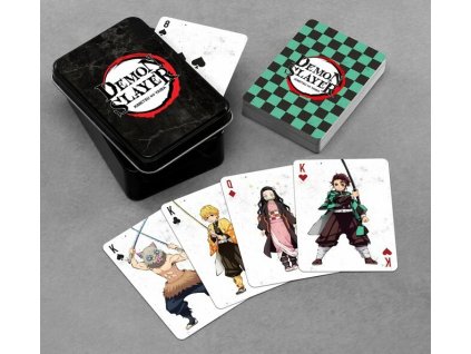 Merch Hrací karty Demon Slayer Playing Cards 52 Cards