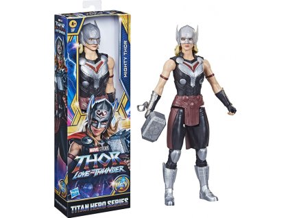 Toys Figurka Marvel Titan Hero Series Thor Love and Thunder Mighty Thor 30cm