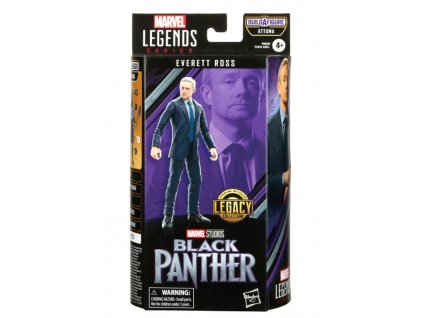 Toys Figurka Marvel Legend Series Black Panther Everett Ross 25cm