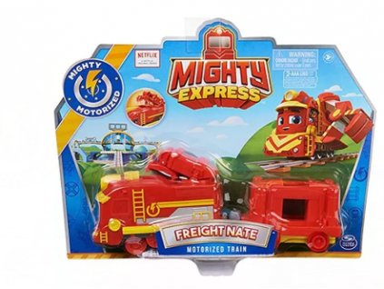 Toys Mighty Express Freight Nate Motorized Train