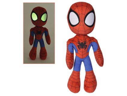 Merch Plyšová hračka Spider man Marvel Glow In The Dark Eyes 25cm