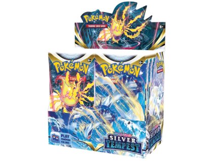 Merch Pokémon Sword and Shield Silver Tempest Booster