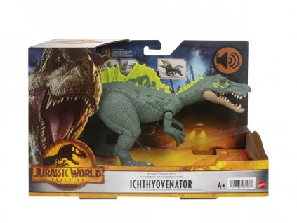 Toys Jurassic World Dominion Roar Strikers Ichthyovenator