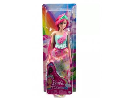 Toys Barbie Dreamtopia Princess Doll With DarkPink Hair
