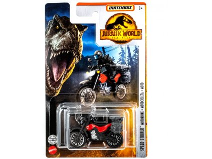 Toys Matchbox Jurassic World Speed Striker Motorbike