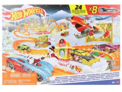 Toys Adventní kalendář Hot Wheels 2022