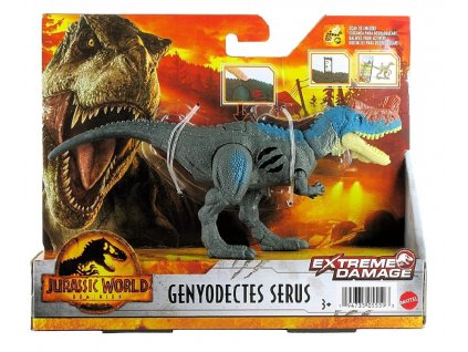 Toys Jurassic World Dominion Extreme Damage Genyodectes Serus