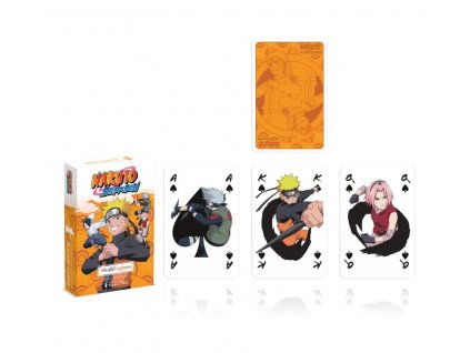 Merch Hrací karty Naruto Waddingtons No.1