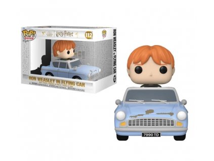 Merch Funko Pop! 112 Harry Potter Ron Weasley in flying car 15 cm