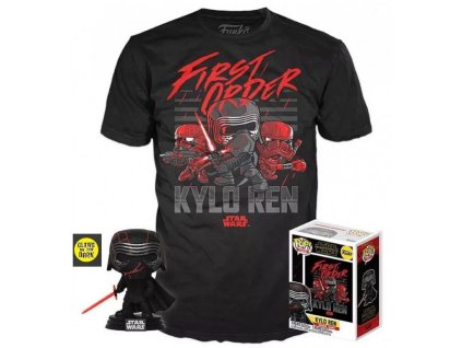 Merch Funko Set Tričko vel. L a figurka 308 Kylo Ren