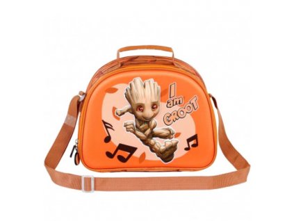 Merch Taška na oběd 3D Soundtrack I am Groot Marvel