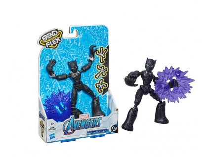 Toys Figurka Marvel Avengers Bend And Flex Black Panther