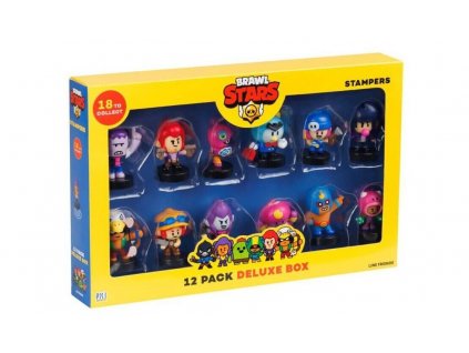 Merch Brawl Stars Stampers 12 Pack Deluxe Box