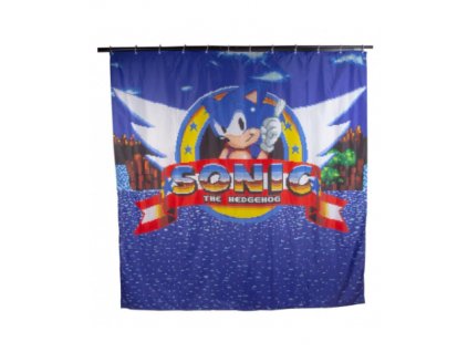 Merch Závěs Sonic the Hedgehog Shower Curtain Classic