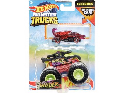 Toys Hot Wheels Monster Trucks Invader 2