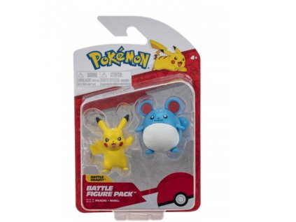Toys Figurky Pokémon Marill and Pikachu 5cm Nové