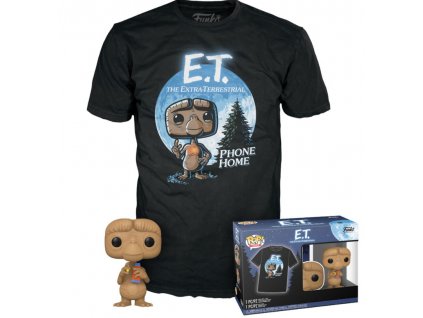 Merch Funko Set Tričko a figurka E.T. velikost L
