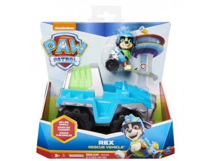 Toys Auto Paw Patrol Rex Rescue Vehicle With Pup