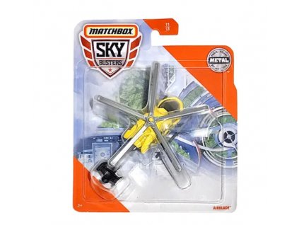 Toys Matchbox letadlo Skybusters Planes Airblade Yellow