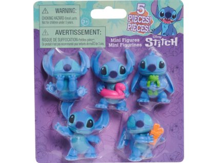 Toys Set Figurek Disney Stitch 5 Figure Pack