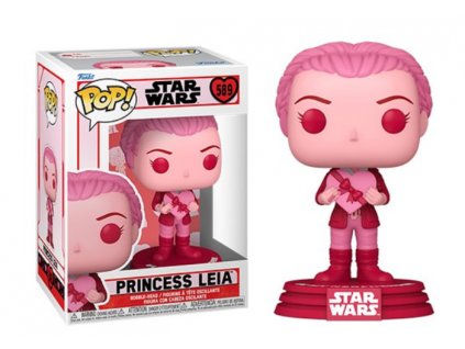 Merch Funko Pop! 589 Star Wars Valentines Leia