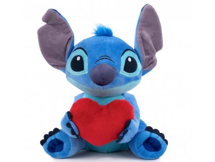 Merch Plyšová hračka Disney Stitch Heart 30cm se zvukem