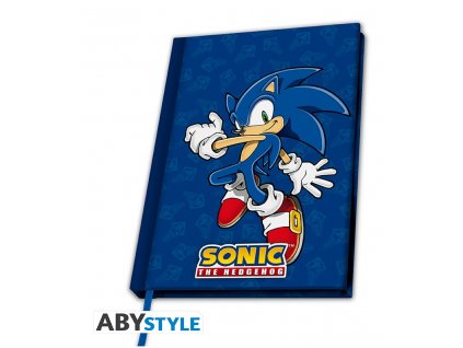 Merch Zápisník A5 Sonic