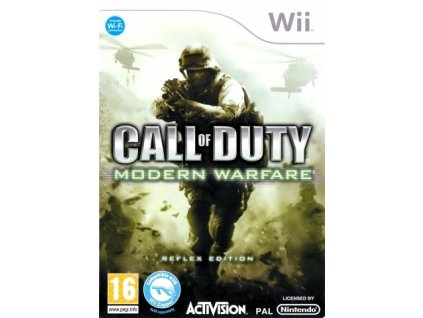Wii Call of Duty Modern Warfare Reflex Edition